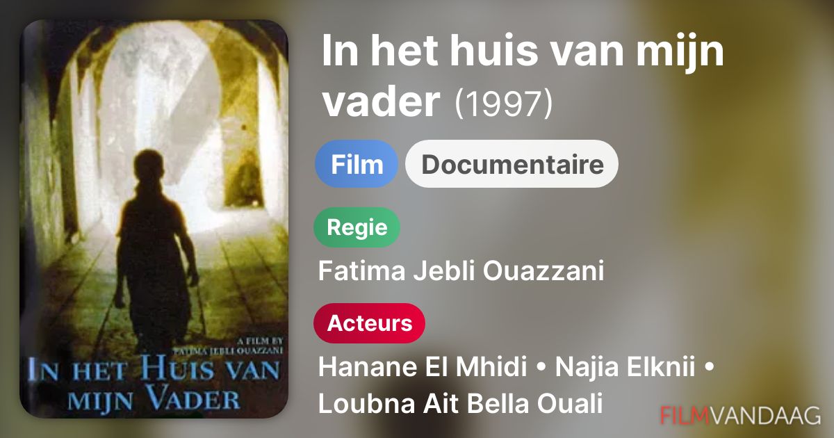 In het huis van mijn vader (film, 1997) - FilmVandaag.nl