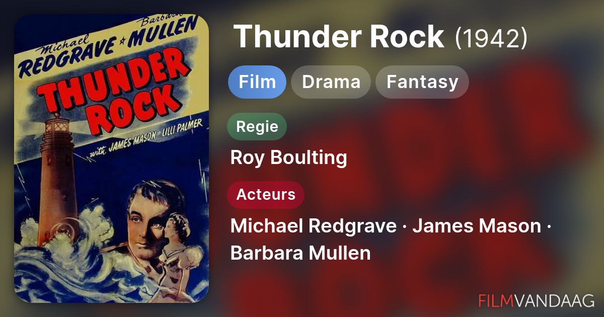 Thunder Rock (film, 1942) - FilmVandaag.nl