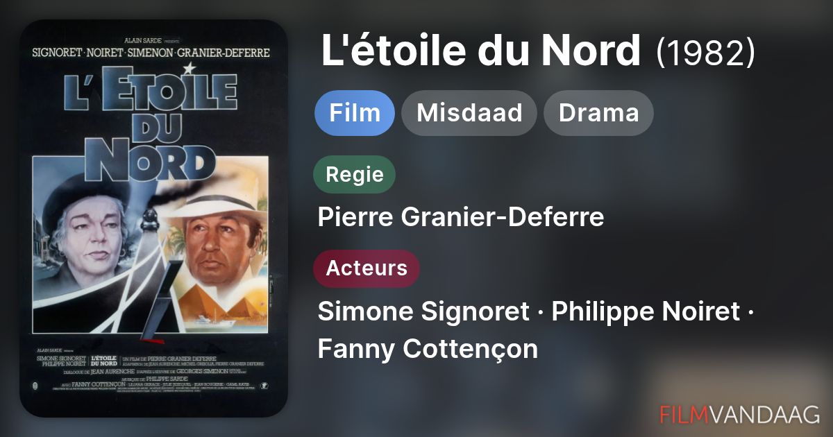 L'étoile du Nord (film, 1982) - FilmVandaag.nl