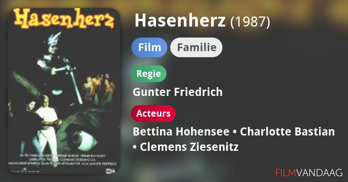 Hasenherz (film, 1987) FilmVandaag.nl