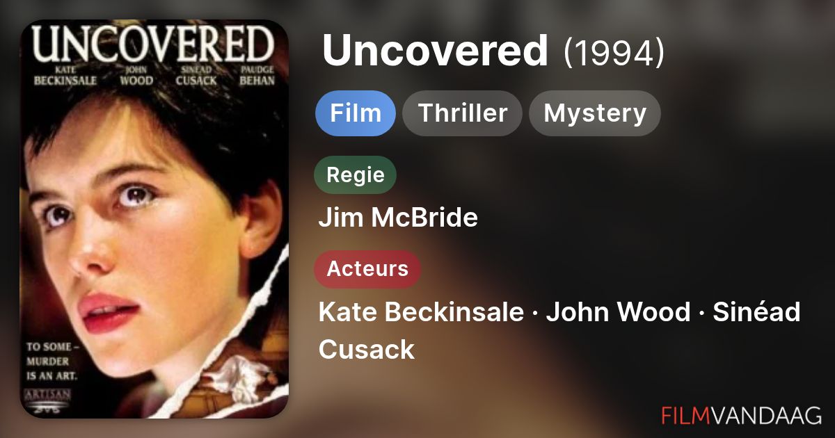 Uncovered (film, 1994) - FilmVandaag.nl