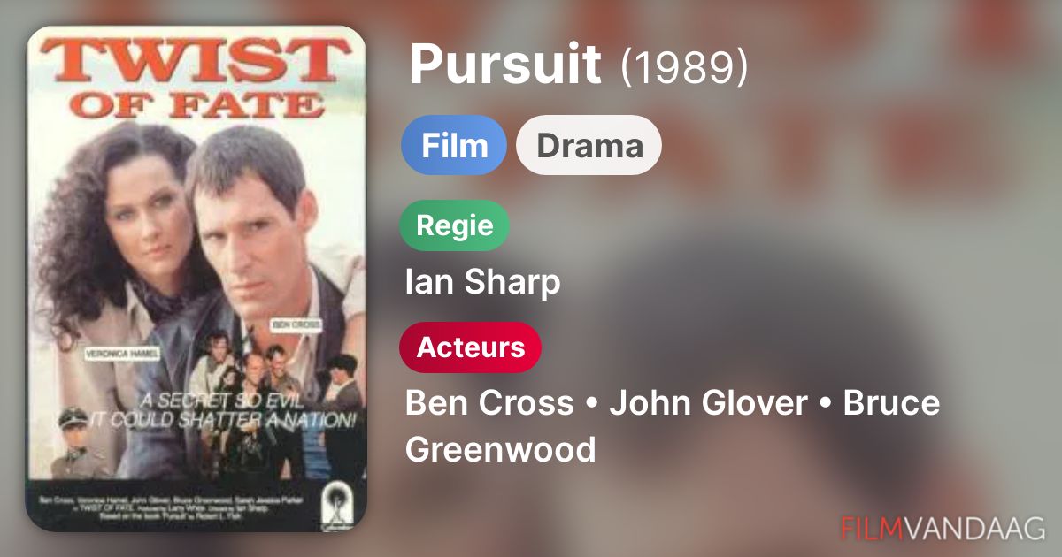 Pursuit (film, 1989) FilmVandaag.nl