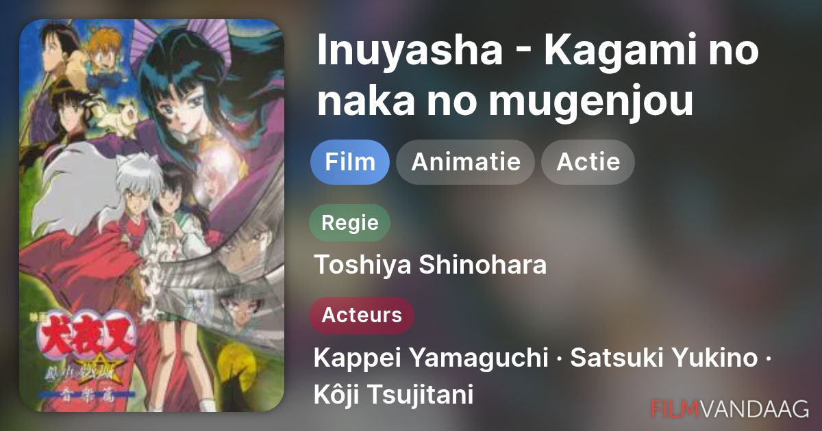 Inuyasha - Kagami no naka no mugenjou (film, 2002) - FilmVandaag.nl