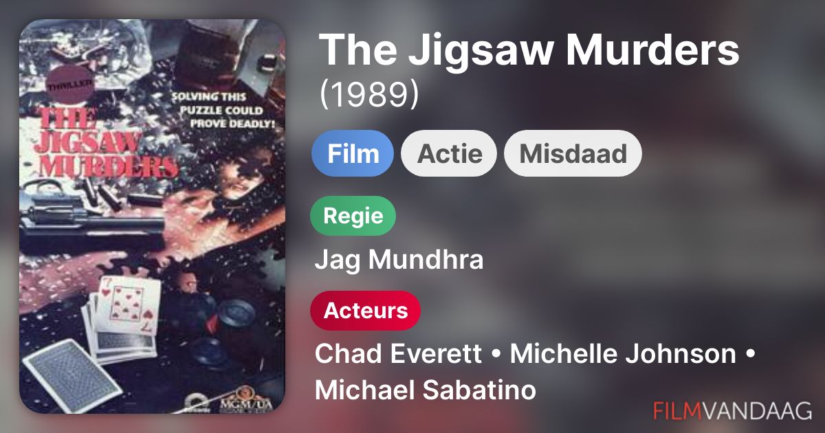 The Jigsaw Murders (film, 1988) FilmVandaag.nl