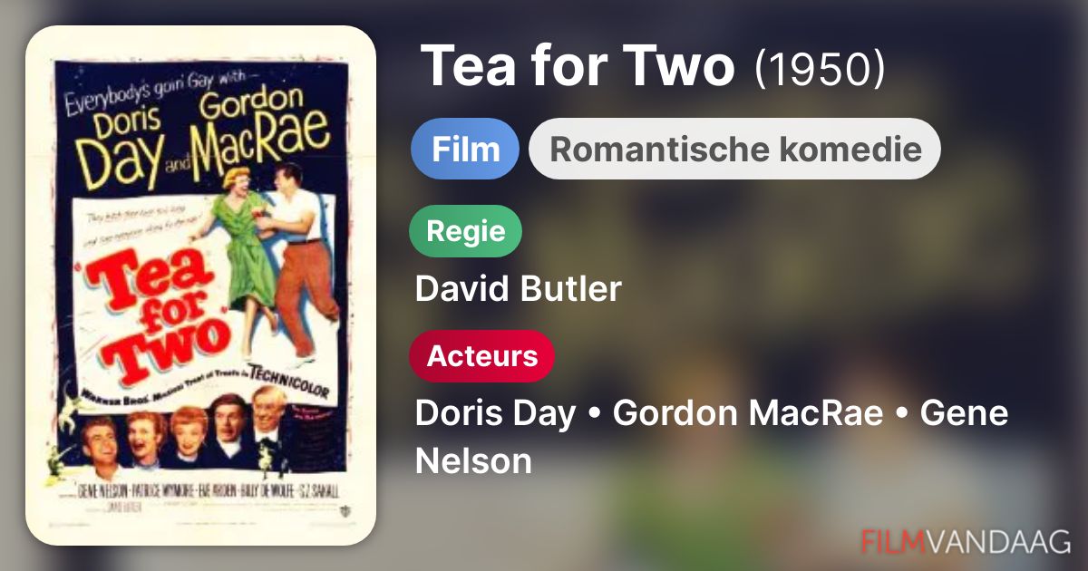 Tea for Two (film, 1950) FilmVandaag.nl