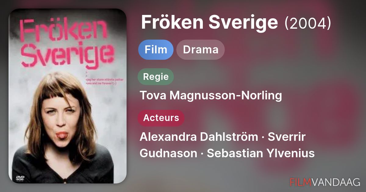 Fröken Sverige (film, 2004) - FilmVandaag.nl