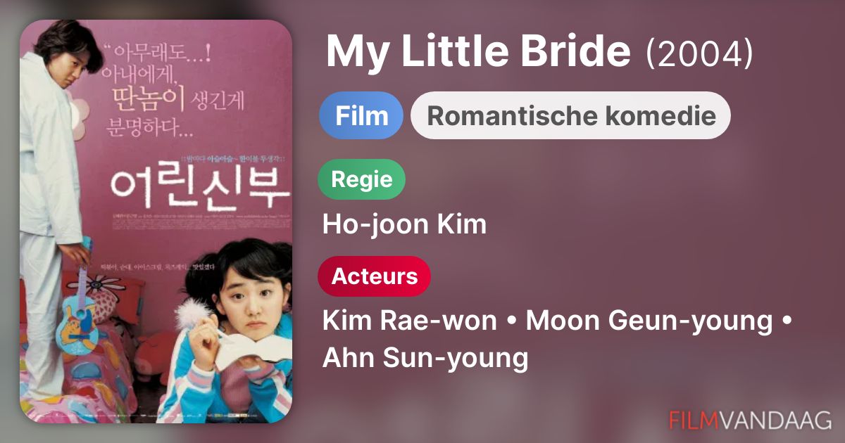 My Little Bride (film, 2004) FilmVandaag.nl