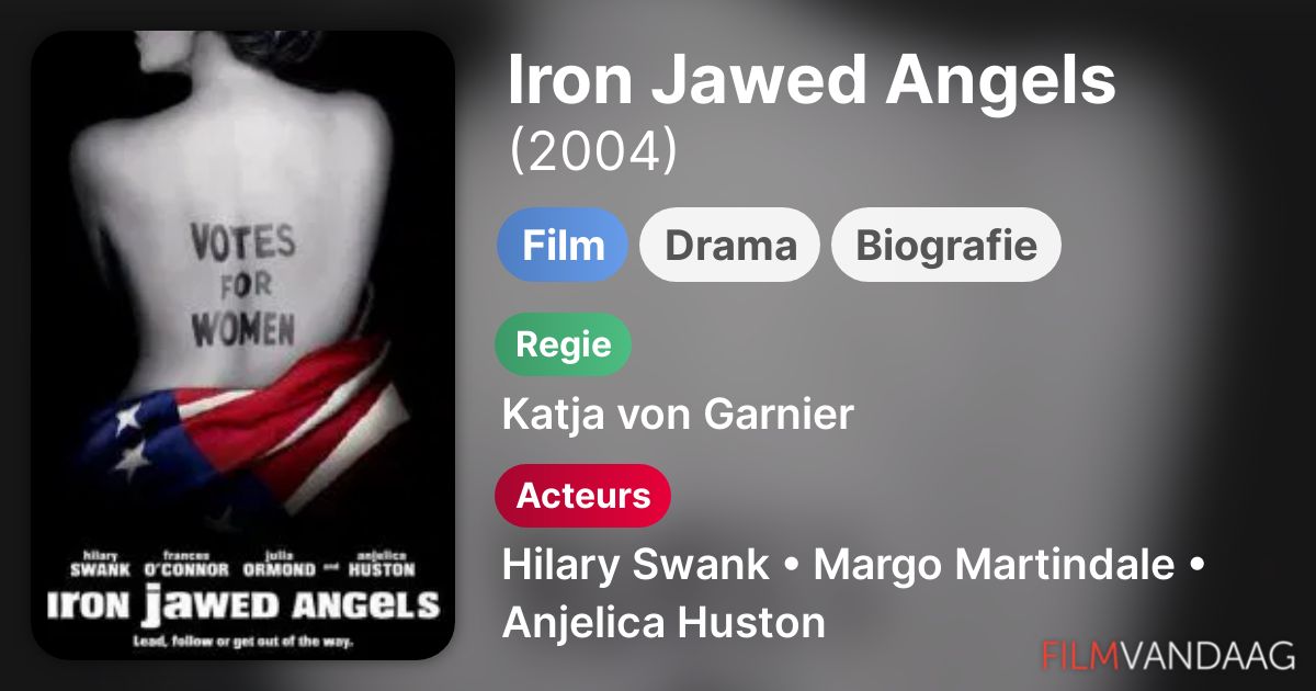 Iron Jawed Angels (film, 2004) FilmVandaag.nl