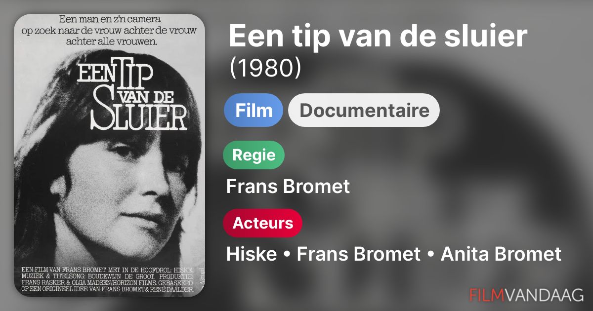 Een tip van de sluier (film, 1980) FilmVandaag.nl Een tip van de sluier (film, 1980) FilmVandaag.nl