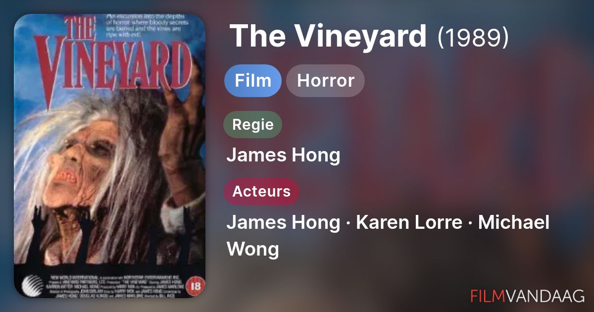 The Vineyard (film, 1989) Nu Online Kijken FilmVandaag.nl