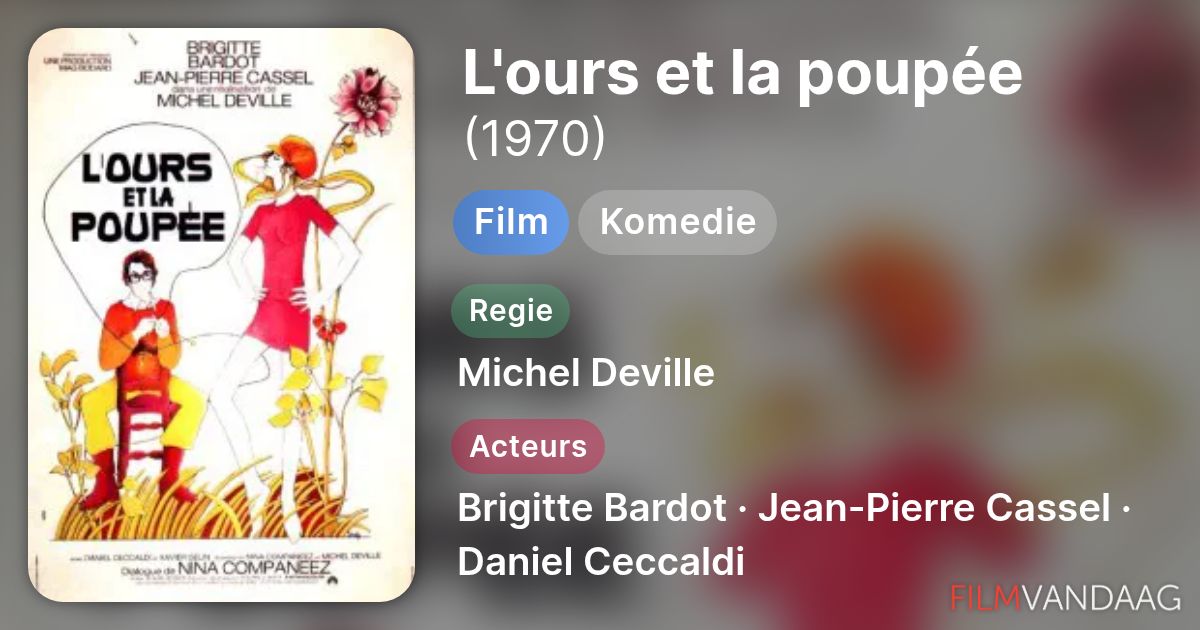 L'ours et la poupée (film, 1969) - FilmVandaag.nl
