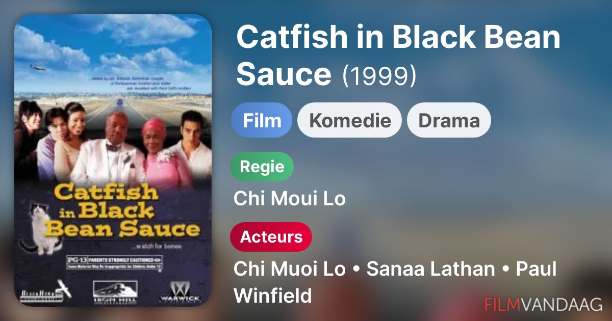 Catfish in Black Bean Sauce (film, 1999) FilmVandaag.nl