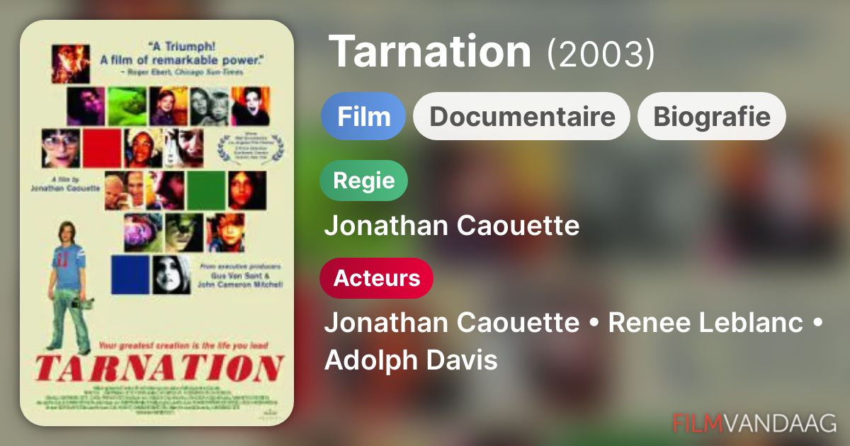 Tarnation (film, 2003) FilmVandaag.nl