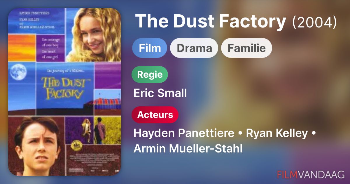 The Dust Factory (film, 2004) FilmVandaag.nl