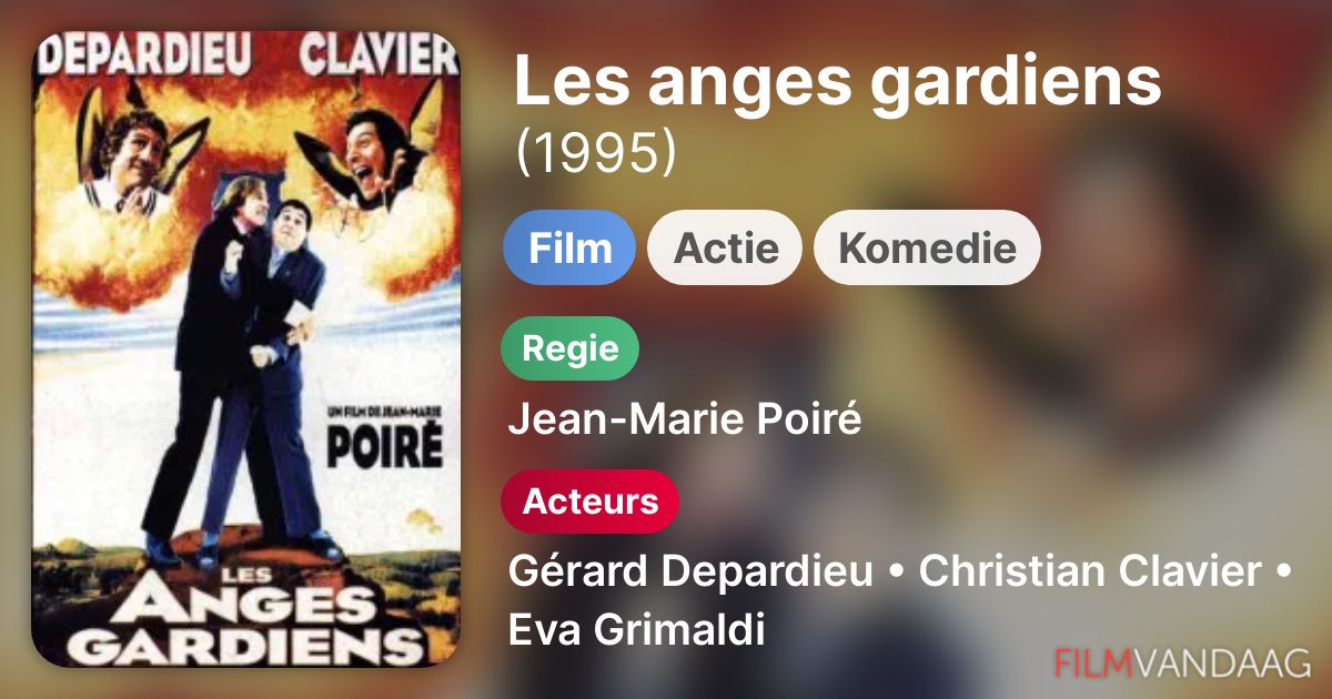 Les anges gardiens (film, 1995) FilmVandaag.nl