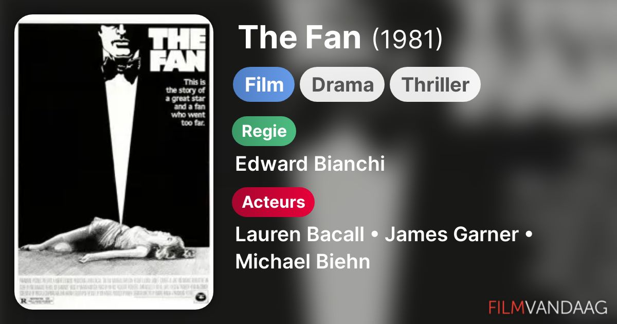 The Fan (film, 1981) FilmVandaag.nl