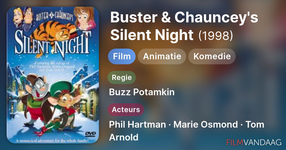 Buster & Chauncey's Silent Night (film, 1998) FilmVandaag.nl