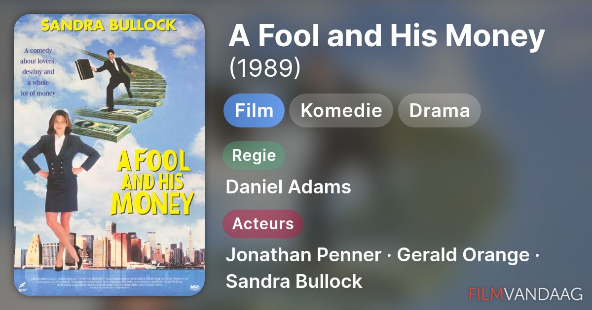 A Fool and His Money (film, 1989) - FilmVandaag.nl