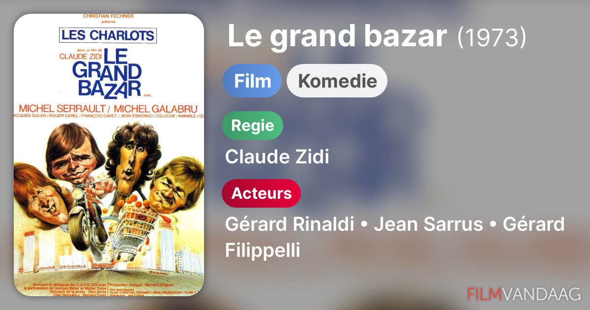 Le grand bazar (film, 1973) FilmVandaag.nl Le grand bazar (film, 1973) FilmVandaag.nl