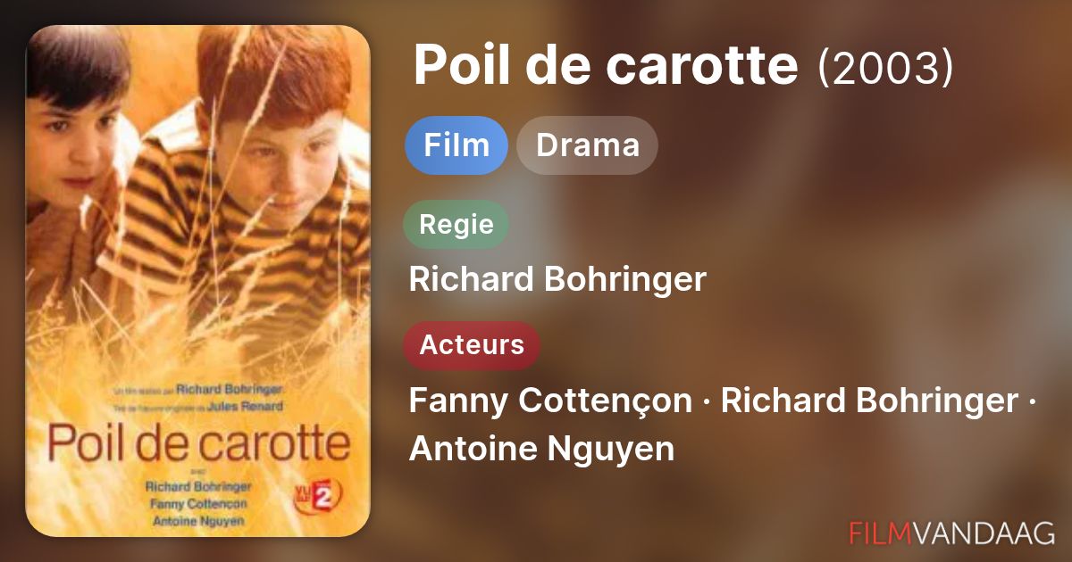 Poil de carotte (film, 2003) - FilmVandaag.nl