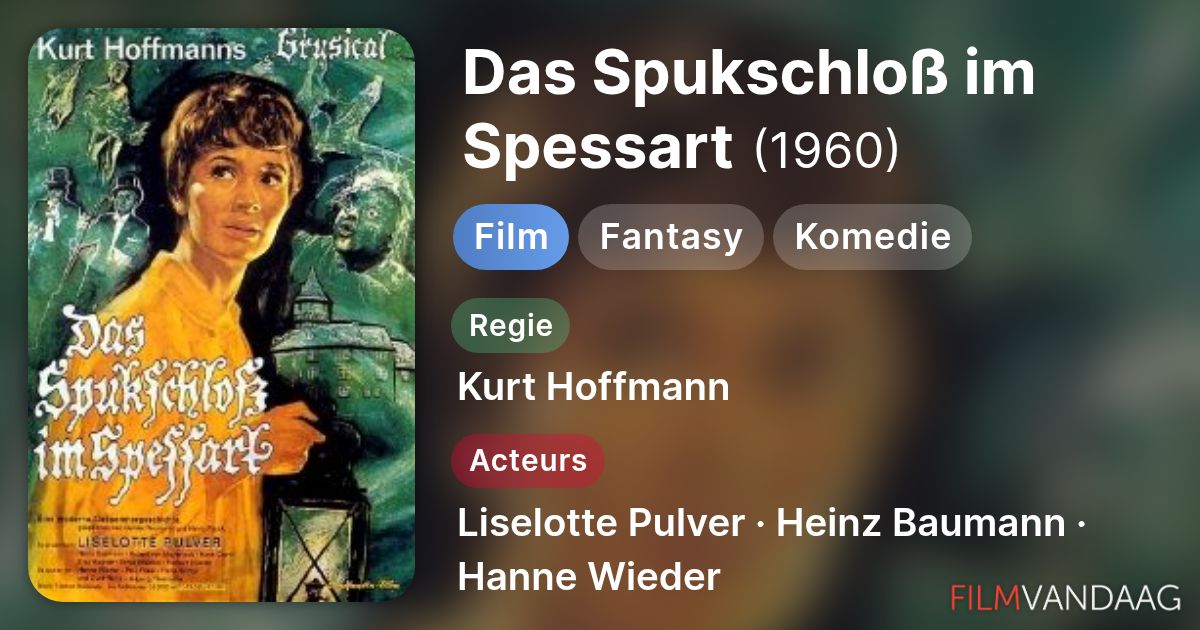 Das Spukschloß Im Spessart [VHS] - Klassiker-Komödie Mit Liselotte Pulver