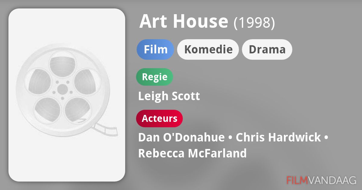 Art House (film, 1998) FilmVandaag.nl