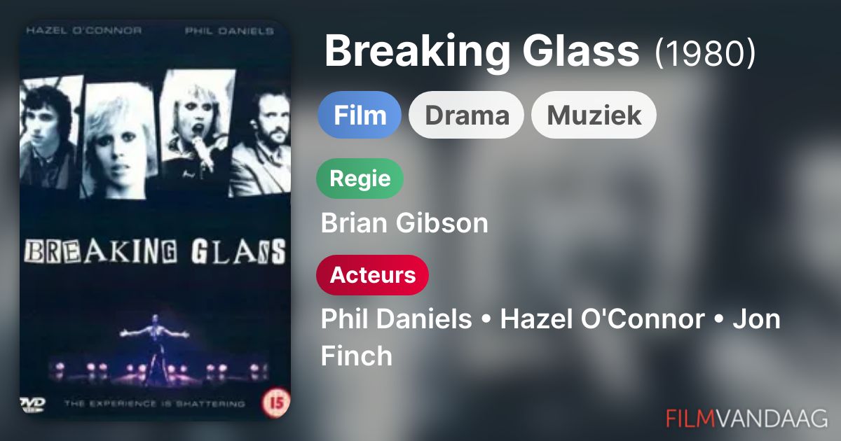 Breaking Glass (film, 1980) FilmVandaag.nl