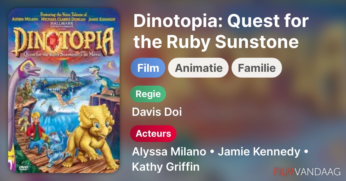 Dinotopia Quest for the Ruby Sunstone (film, 2005) FilmVandaag.nl