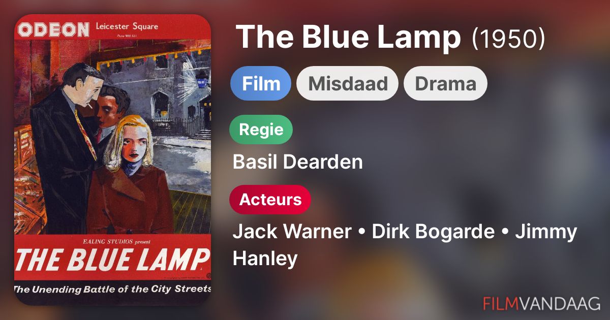 The Blue Lamp (film, 1950) FilmVandaag.nl