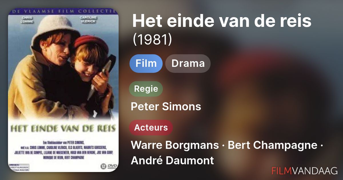Alle acteurs in Het einde van de reis (film, 1981) - FilmVandaag.nl
