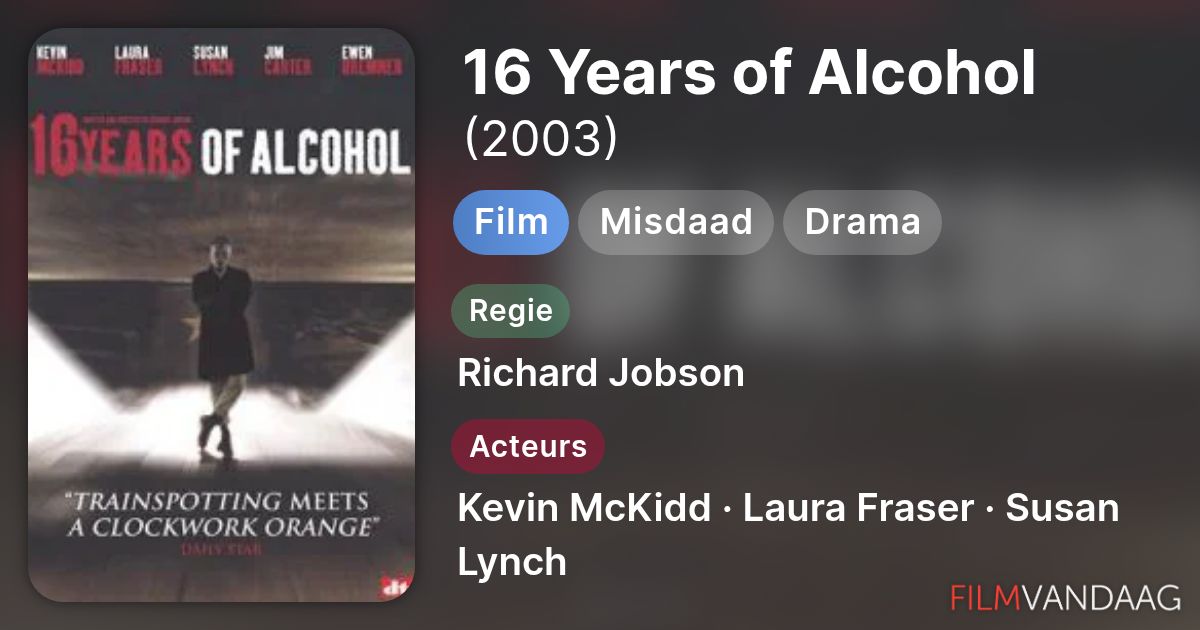 Alcohol Films 16 Years of Alcohol (film, 2003) - FilmVandaag.nl