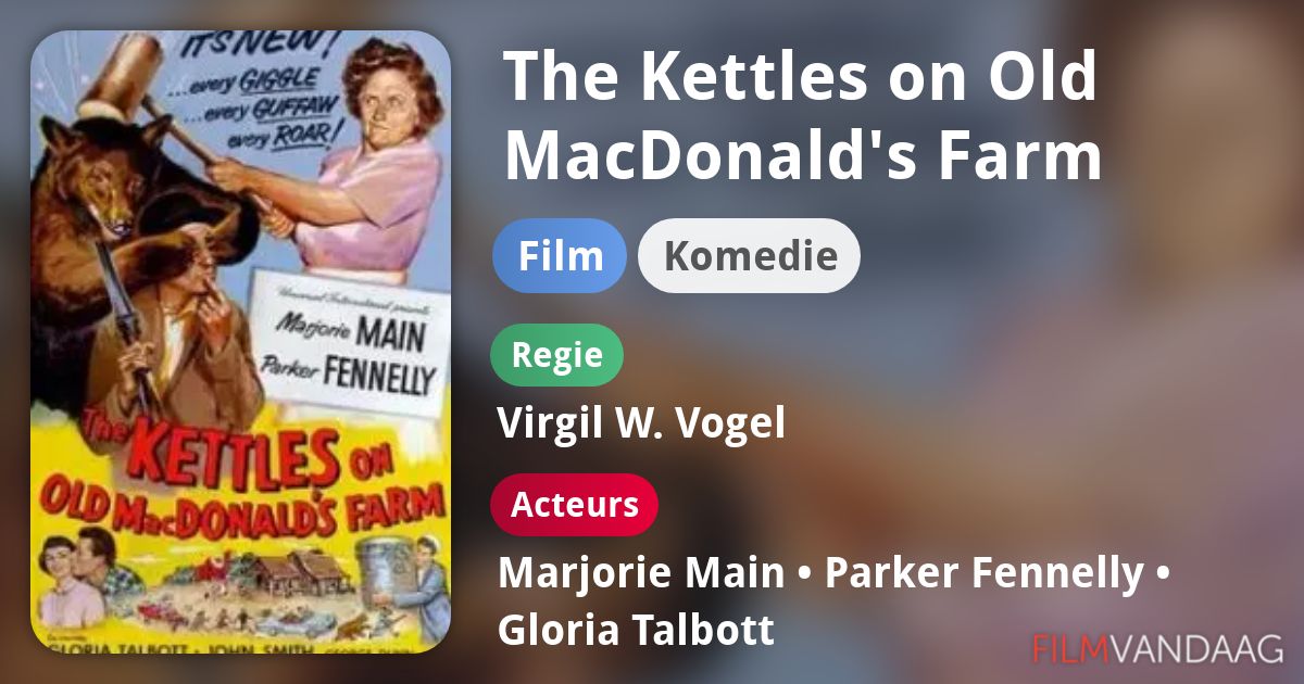 The Kettles on Old MacDonald's Farm (film, 1957) FilmVandaag.nl