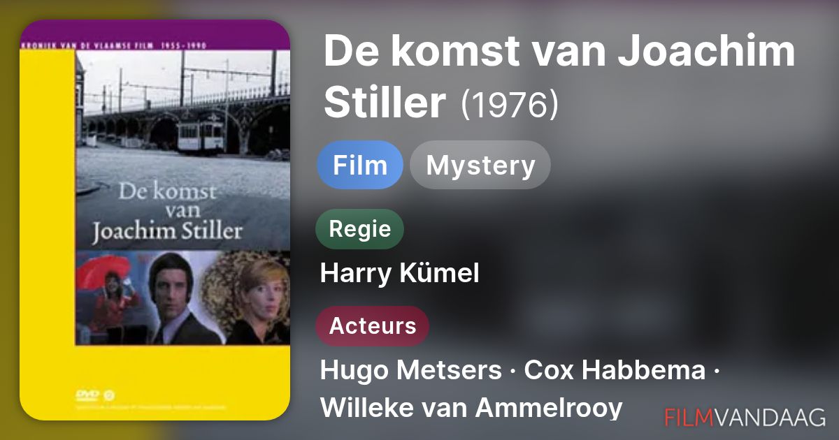 De komst van Joachim Stiller (film, 1976) - FilmVandaag.nl