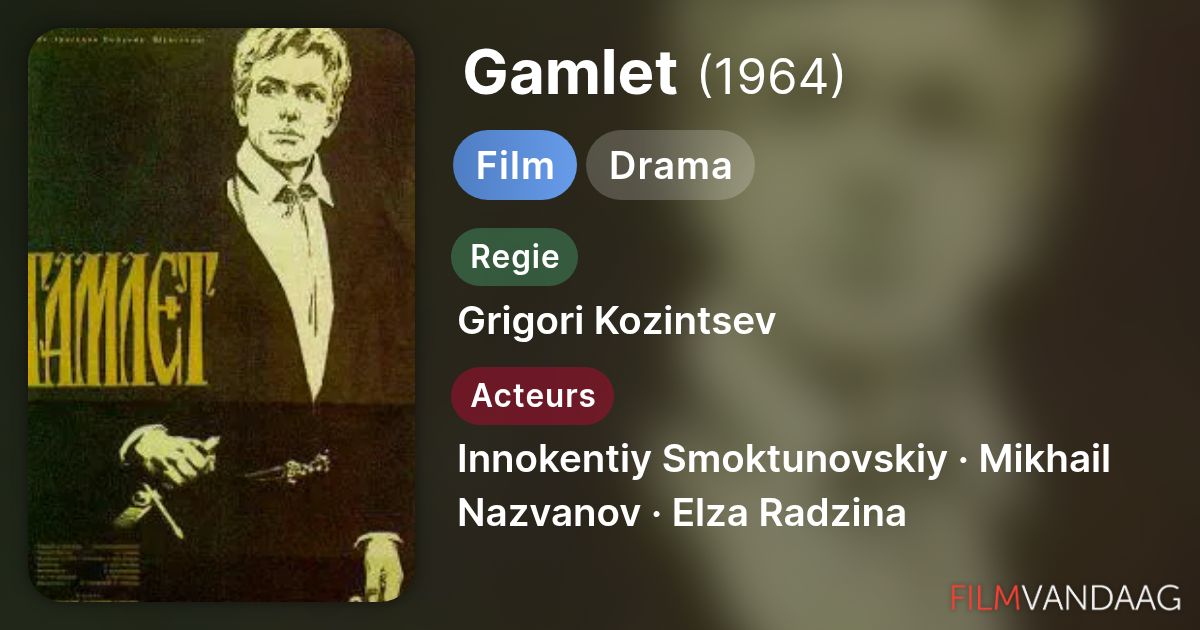 Gamlet (film, 1964) - FilmVandaag.nl