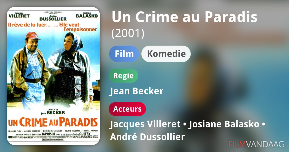 Un Crime au Paradis (film, 2001)