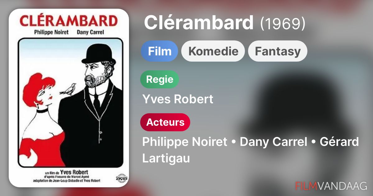 Clérambard (film, 1969) FilmVandaag.nl