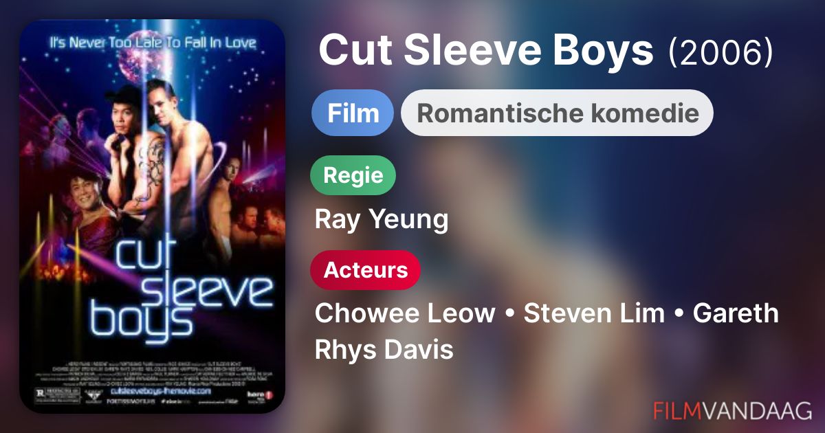 Cut Sleeve Boys (film, 2006) FilmVandaag.nl