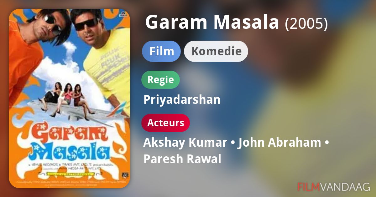 Garam Masala (film, 2005) FilmVandaag.nl