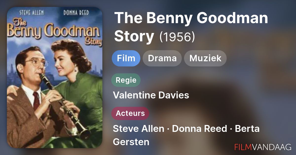 The Benny Goodman Story (film, 1956) FilmVandaag.nl