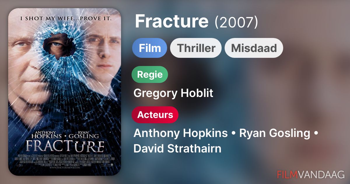Fracture (film, 2007) FilmVandaag.nl