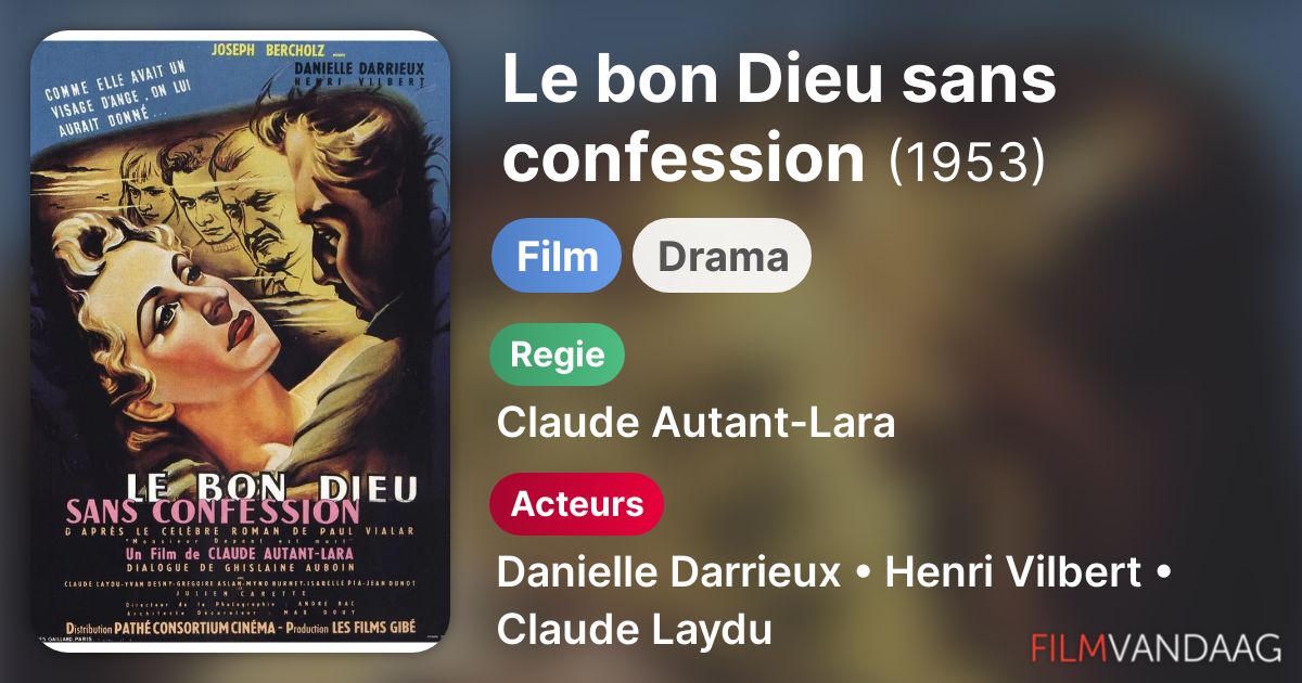 Le bon Dieu sans confession (film,