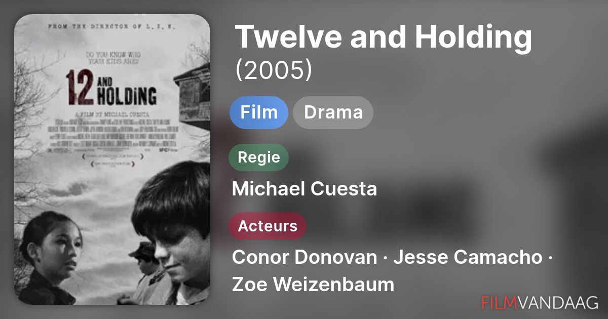 Twelve and holding film 2005 filmvandaag nl