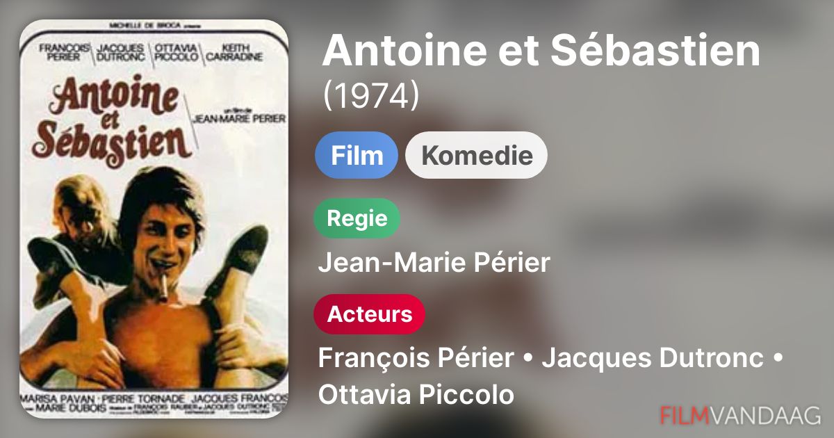 Antoine et Sébastien (film, 1974) FilmVandaag.nl
