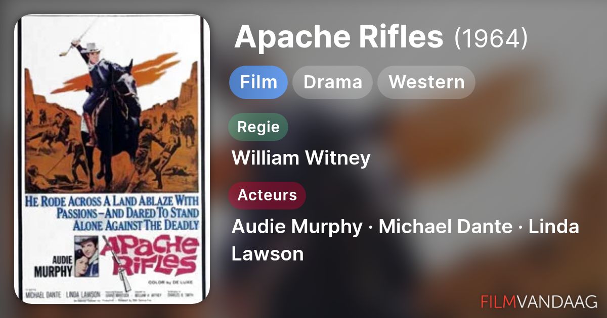Apache Rifles (film, 1964) - FilmVandaag.nl