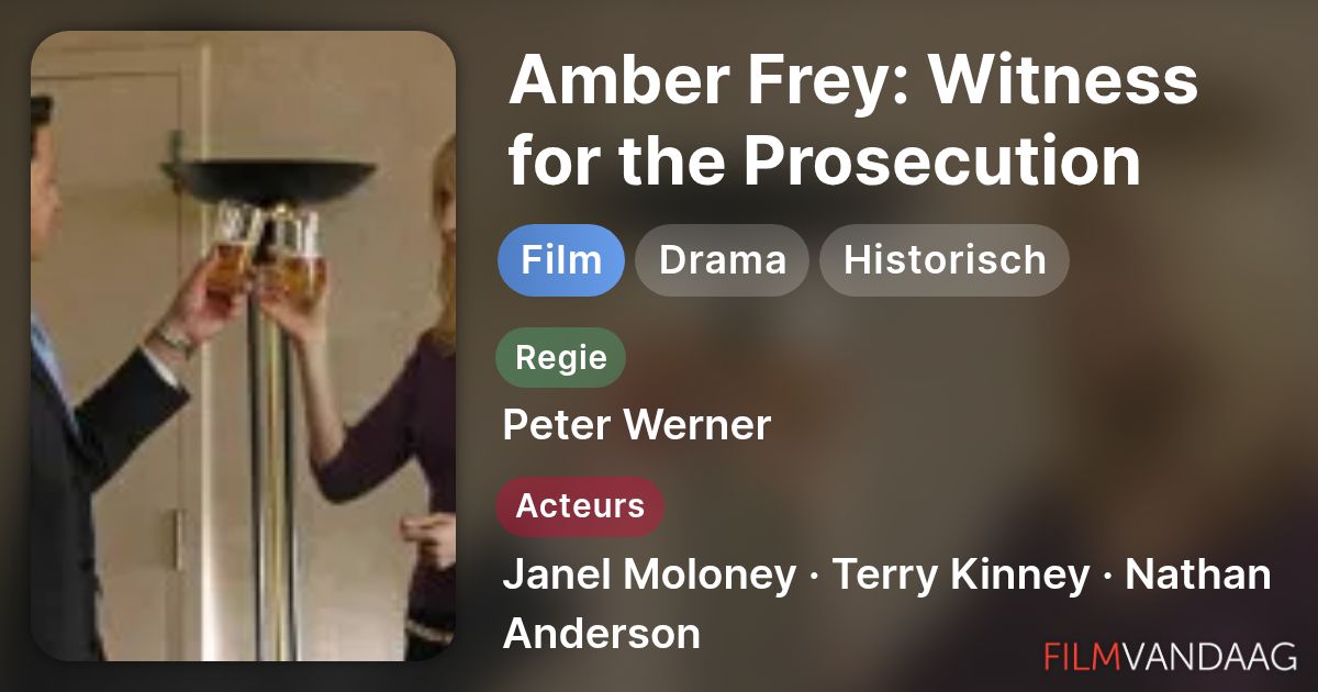Amber Frey Witness For The Prosecution Full Movie