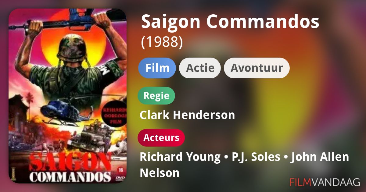 Saigon Commandos (film, 1988) FilmVandaag.nl