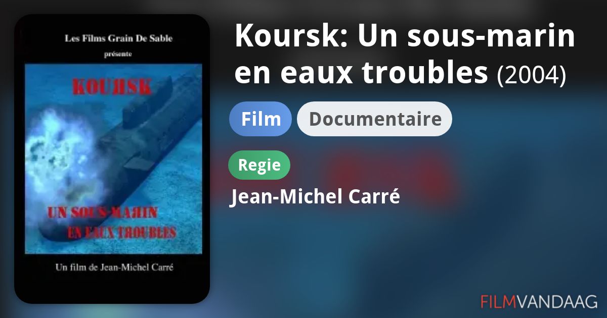 Koursk Un sousmarin en eaux troubles (film, 2004) FilmVandaag.nl