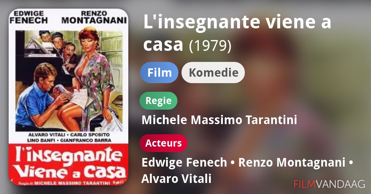 L'insegnante viene a casa (film, 1979) FilmVandaag.nl L'insegnante viene a casa (film, 1979) FilmVandaag.nl