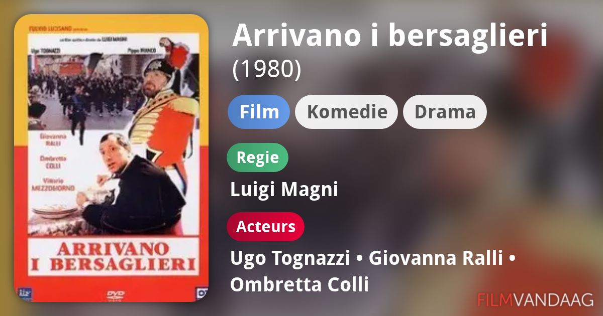 Arrivano i bersaglieri (film, 1980) FilmVandaag.nl
