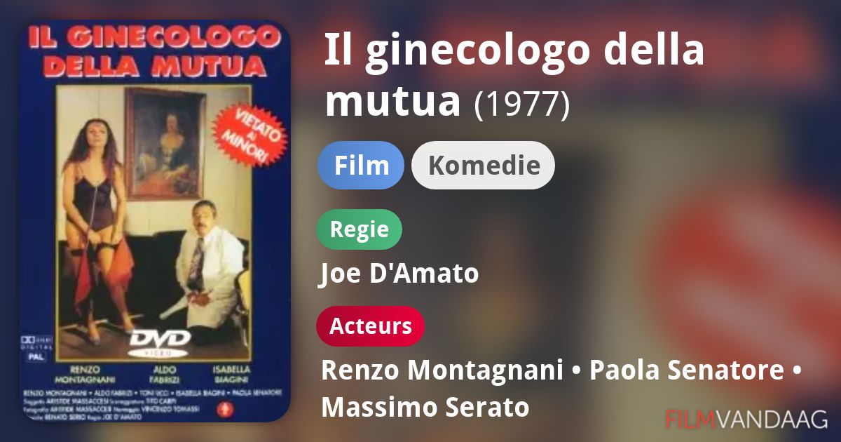 Il ginecologo della mutua (film, 1977) FilmVandaag.nl